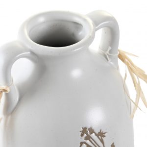 Un jarrón de flores blanco es una manera perfecta de añadir un toque de encanto a cualquier hogar. Esta hermosa pieza ofrece una combinación única de estilo clásico y moderno, haciéndola la opción perfecta para cualquier decoración