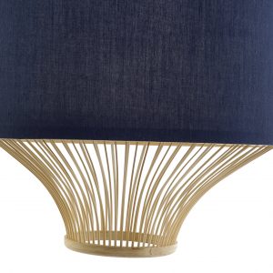 Estas lámparas están hechas de bambú natural y ofrecen una iluminación cálida y acogedora