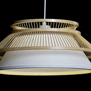 Las lámparas de bambú blanco son una forma ideal para agregar un toque de estilo moderno y contemporáneo a cualquier espacio. Estas lámparas están hechas de bambú natural y ofrecen una iluminación cálida y acogedora