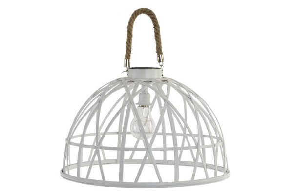 ¿Buscas una lámpara que combine funcionalidad y estilo? ¡Mira la lámpara de bambú blanco! Esta lámpara de bambú es una excelente opción para cualquier habitación de tu hogar