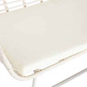 Transforma tu espacio al aire libre con nuestro sofá de ratán sintético resistente a la intemperie. Elegancia y comodidad combinadas para una experiencia