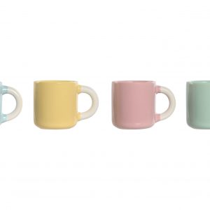 Tazas de café de porcelana: elegantes y duraderas, con colores pastel que añaden encanto a cualquier momento del día. ¡Disfruta de la dulzura cada mañana!
